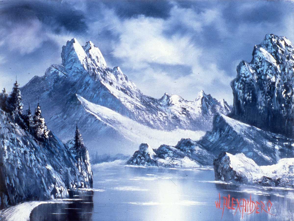 Winter Mountain -- Bill Alexander