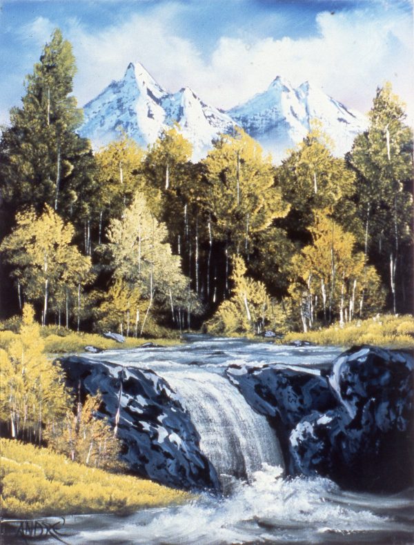 Mountain Waterfall - Alexander Art Store